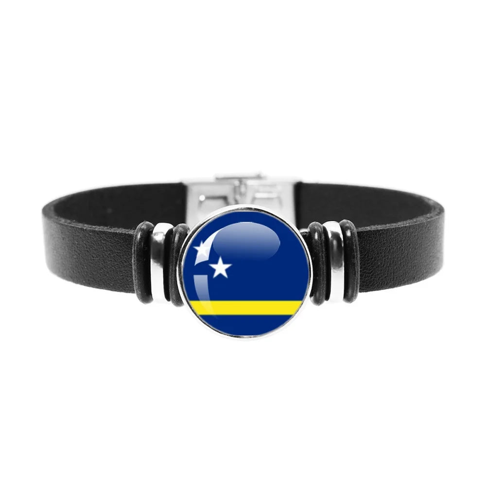 National Flag Watch Strap Bracelet – Haiti, Brazil, Germany, Mexico & More - JerseyPro