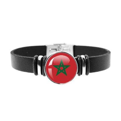 National Flag Watch Strap Bracelet – Haiti, Brazil, Germany, Mexico & More - JerseyPro