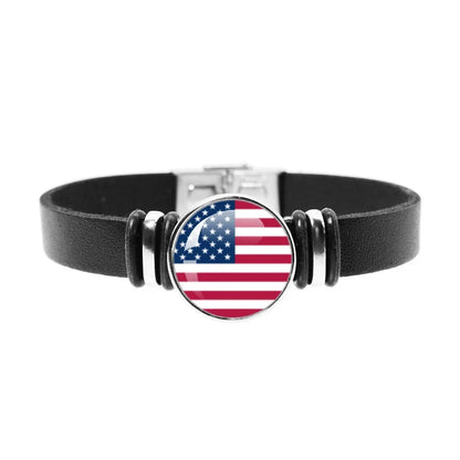 National Flag Watch Strap Bracelet – Haiti, Brazil, Germany, Mexico & More - JerseyPro