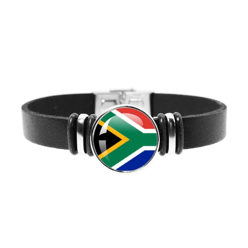National Flag Watch Strap Bracelet – Haiti, Brazil, Germany, Mexico & More - JerseyPro
