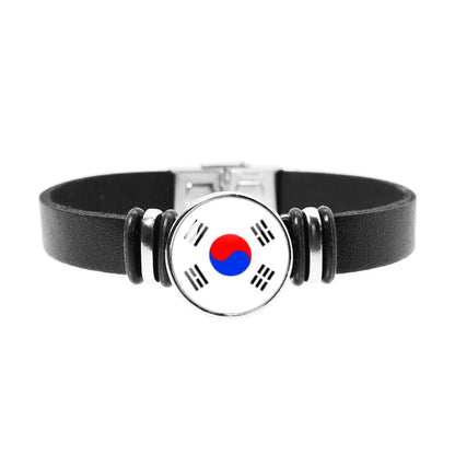 National Flag Watch Strap Bracelet – Haiti, Brazil, Germany, Mexico & More - JerseyPro