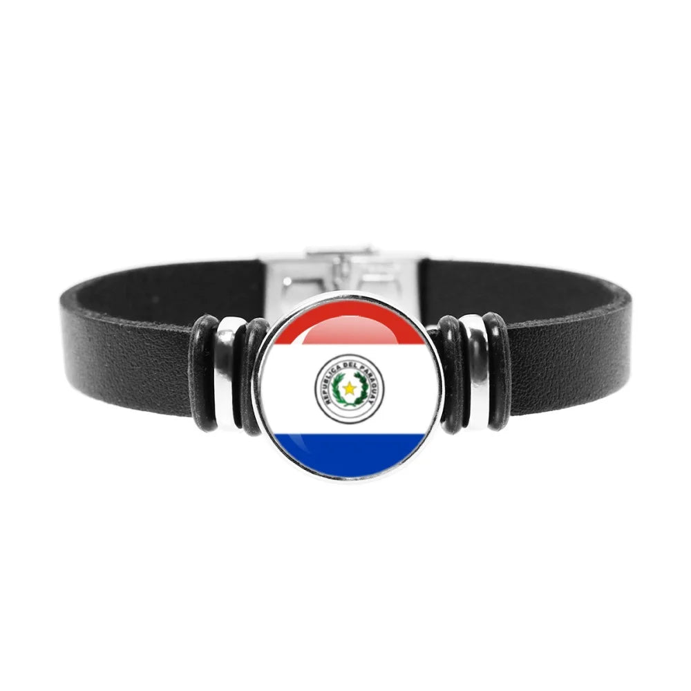 National Flag Watch Strap Bracelet – Haiti, Brazil, Germany, Mexico & More - JerseyPro