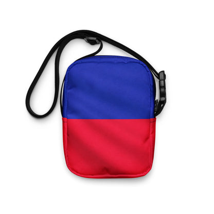 Haiti Flag Utility Crossbody Bag – Lightweight & Durable Shoulder Bag - JerseyPro