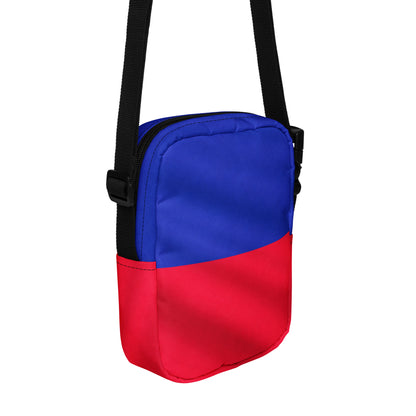 Haiti Flag Utility Crossbody Bag – Lightweight & Durable Shoulder Bag - JerseyPro